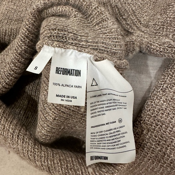 Reformation Alpaca Sweater - Picture 6 of 6